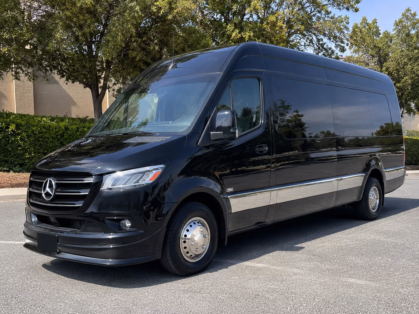 Mesquite Airport Shuttle & Transportation party bus exterior