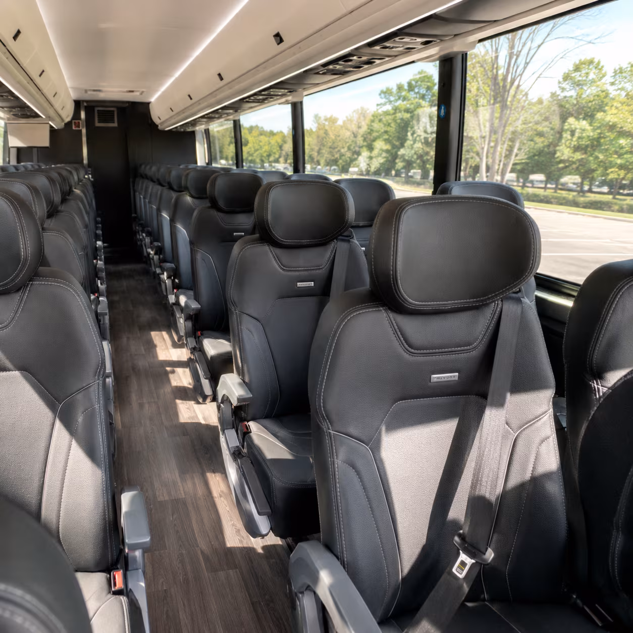 Mesquite Airport Shuttle & Transportation party bus exterior