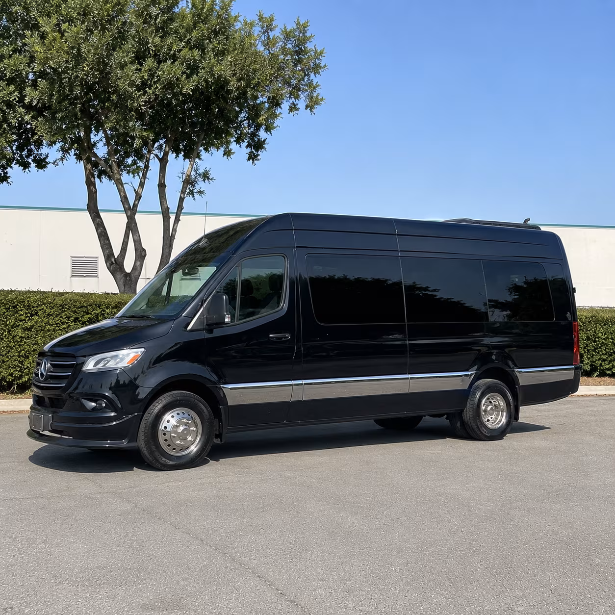 Mesquite Airport Shuttle & Transportation party bus interior