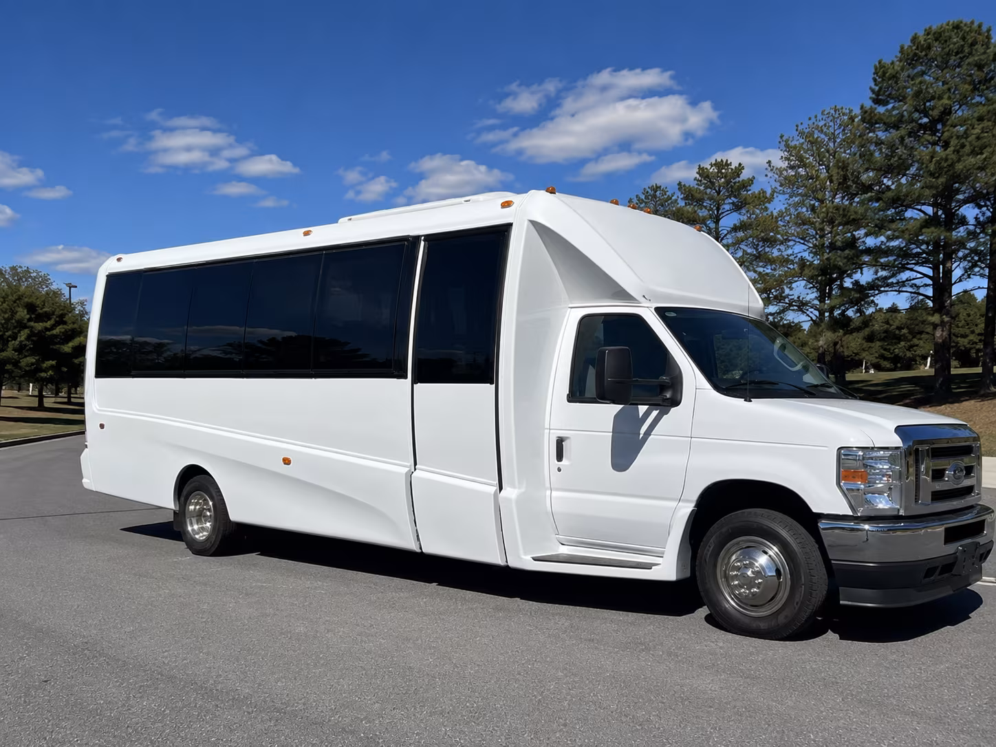 Mesquite Bachelor & Bachelorette Transportation party bus exterior