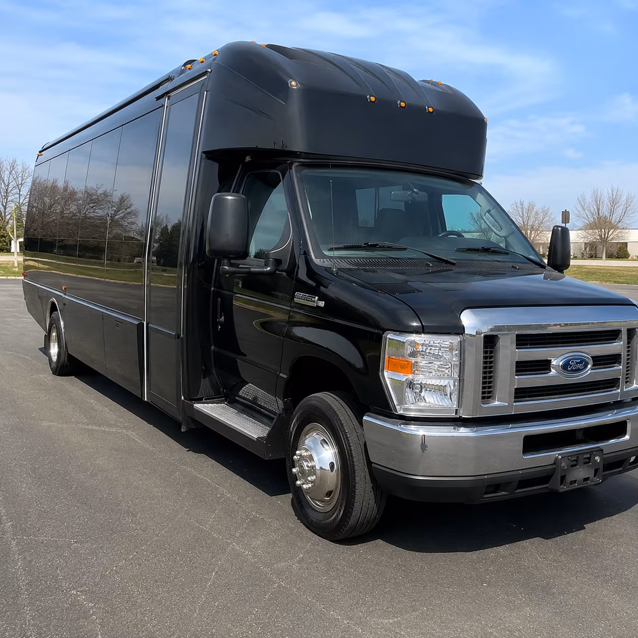 Mesquite Birthday, Sweet 16, & Quinceañera Transportation party bus exterior