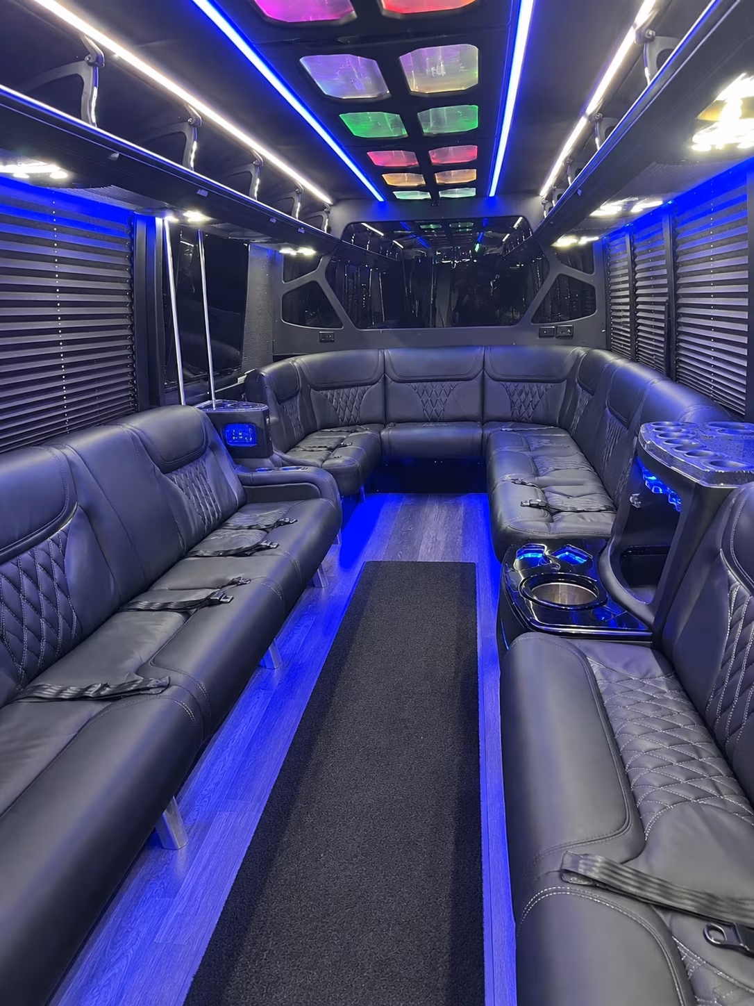 Mesquite Birthday, Sweet 16, & Quinceañera Transportation party bus exterior
