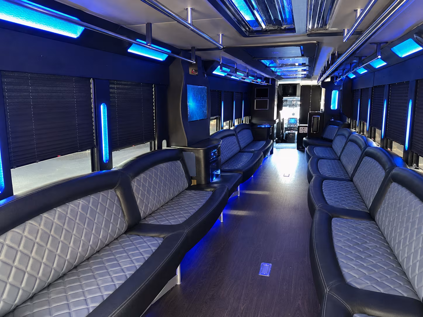 Mesquite Concert & Music Festival Transportation party bus exterior