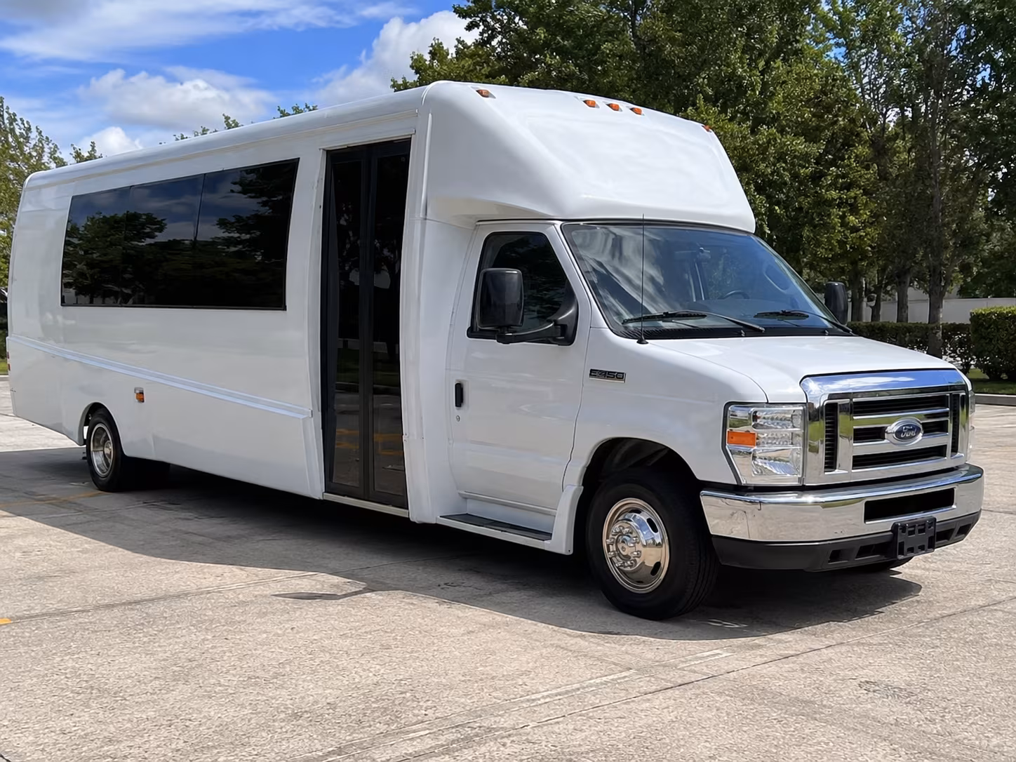 Mesquite Concert & Music Festival Transportation party bus exterior