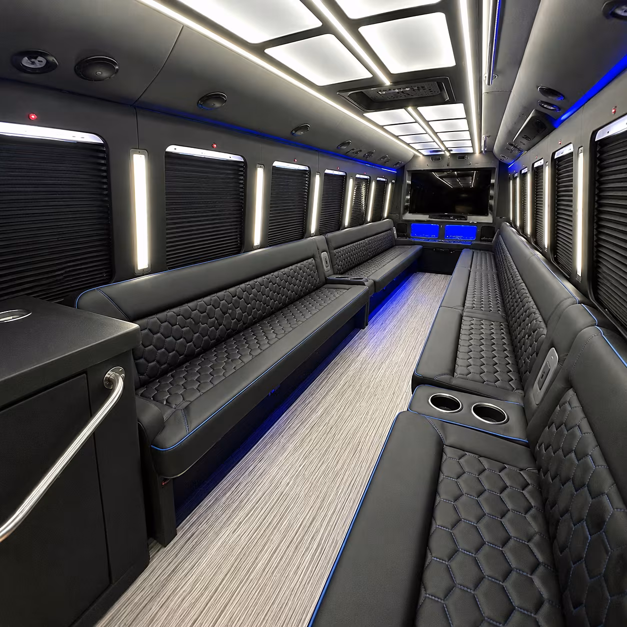 Mesquite Concert & Music Festival Transportation onboard seating