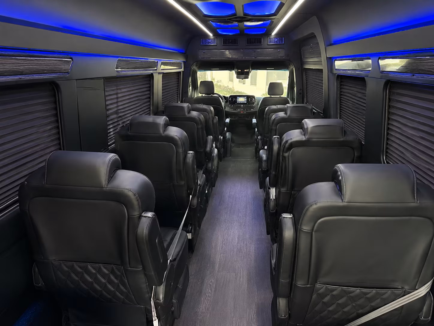 Mesquite Corporate Transportation party bus exterior