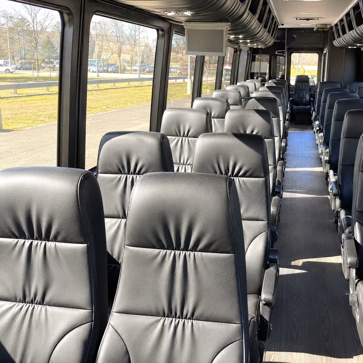 Mesquite Corporate Transportation party bus exterior