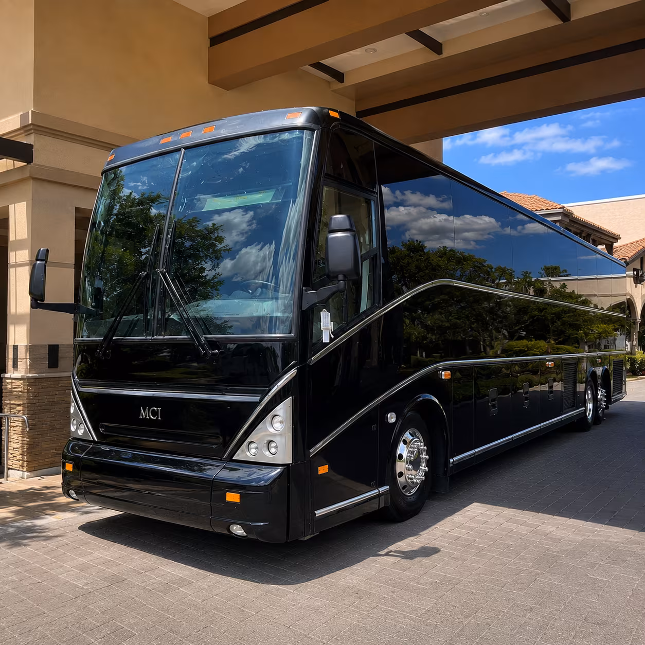 Mesquite Corporate Transportation party bus interior
