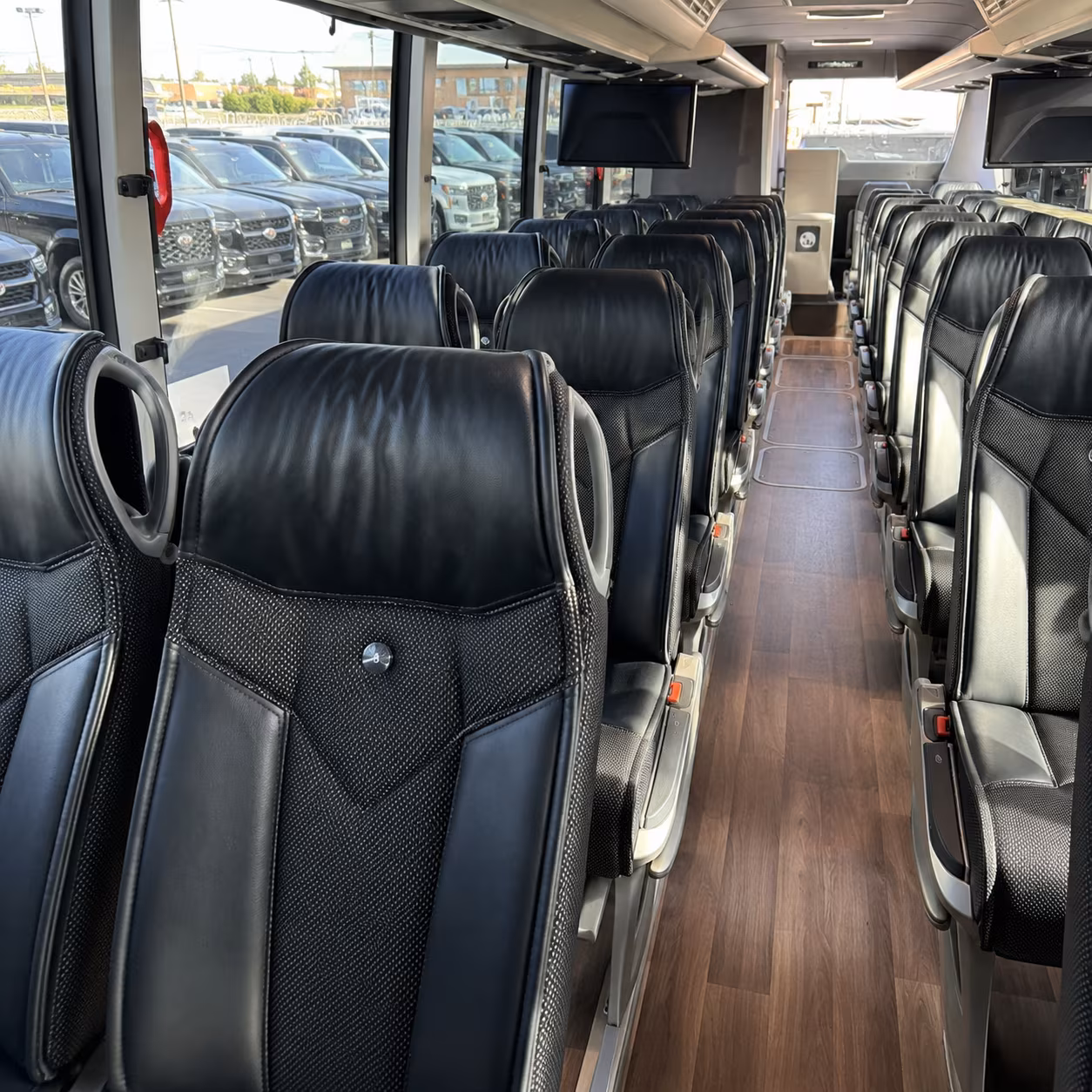 Mesquite Corporate Transportation party bus exterior