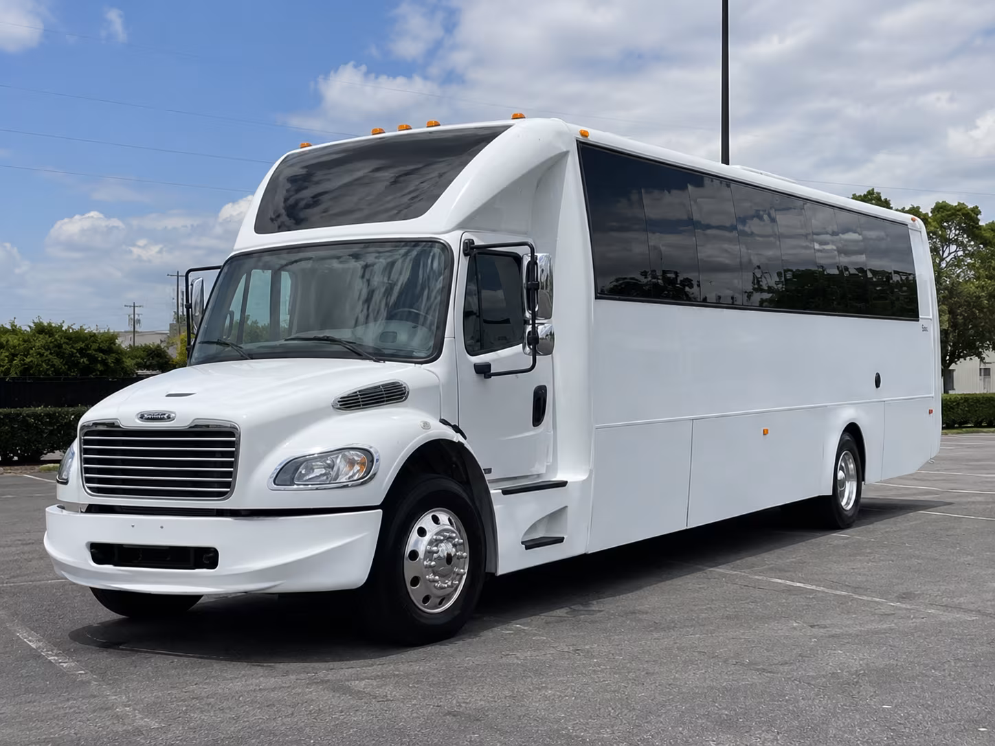 Mesquite Prom & Homecoming Transportation party bus exterior