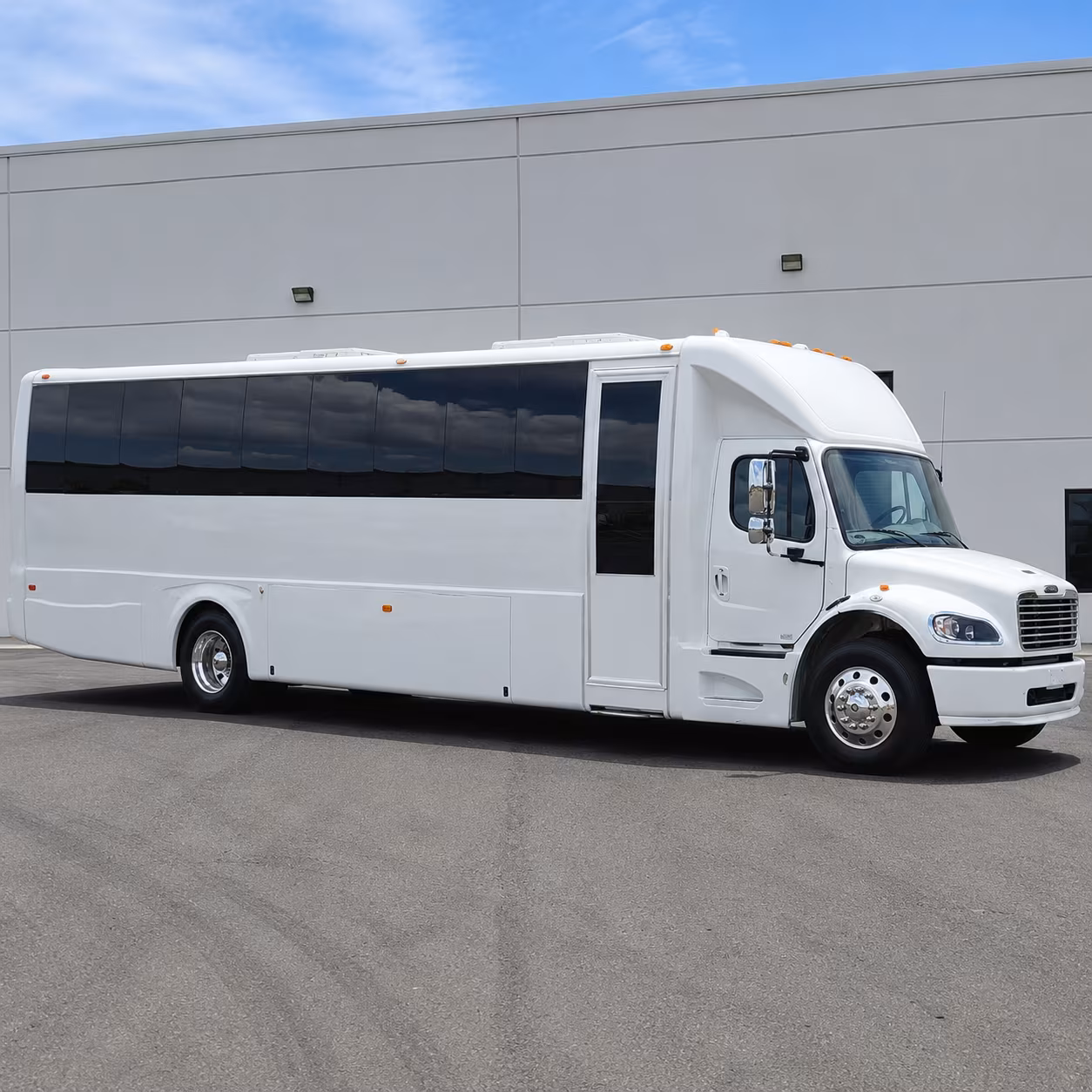 Mesquite Prom & Homecoming Transportation party bus exterior
