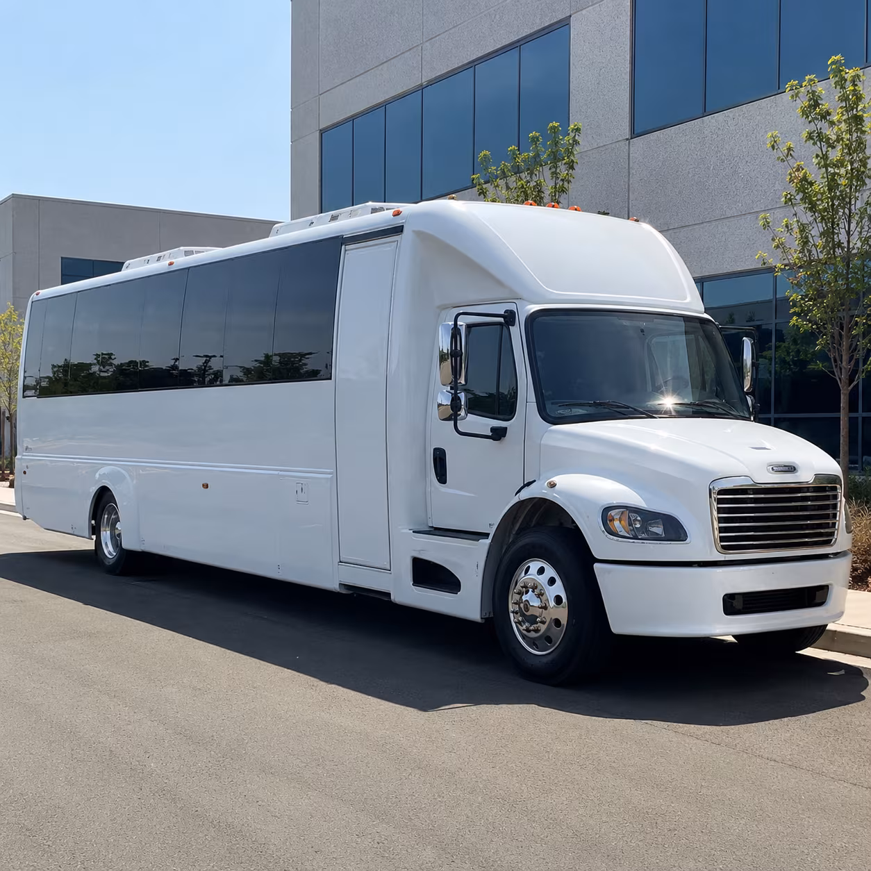 Mesquite Prom & Homecoming Transportation party bus exterior