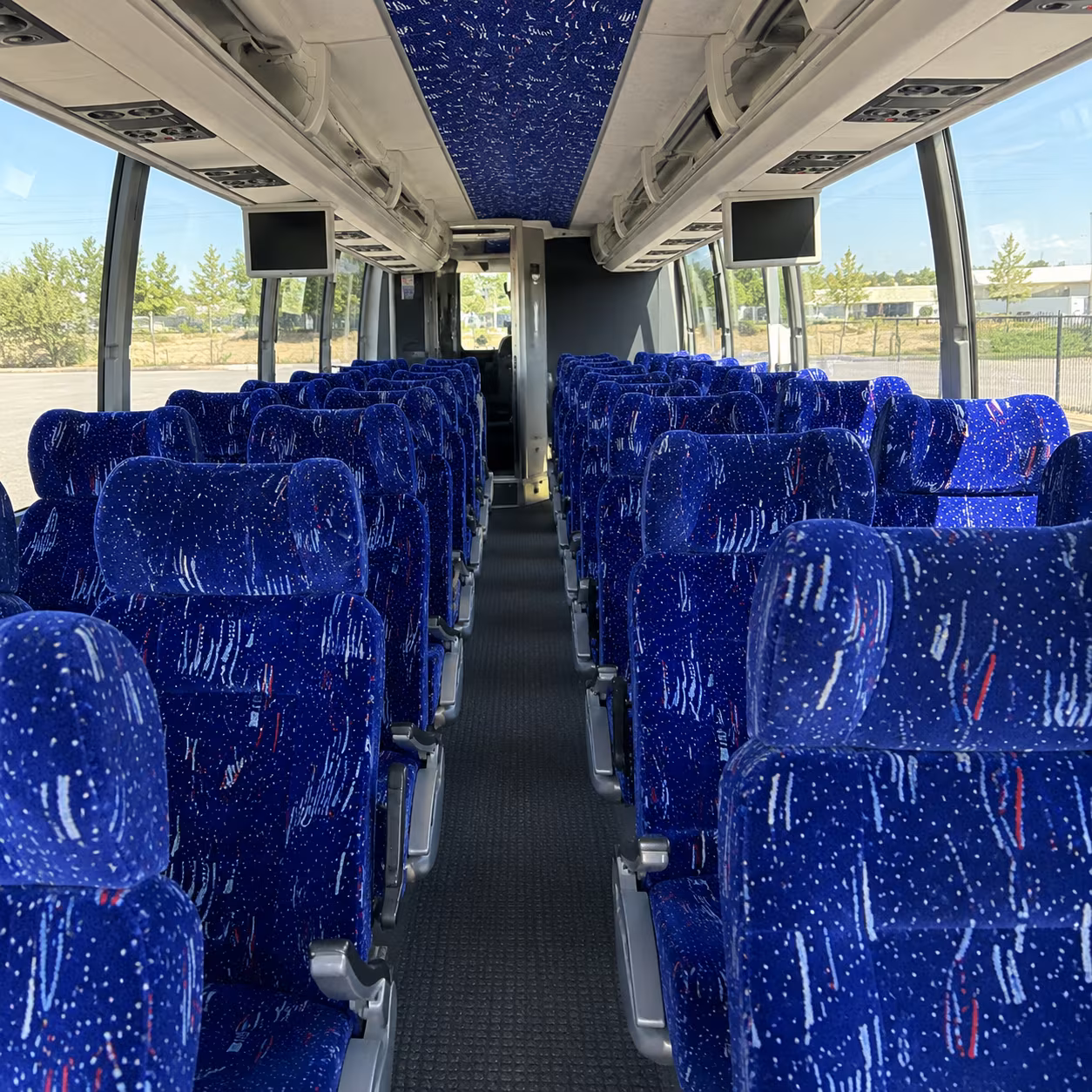 Mesquite School Event Transportation party bus exterior