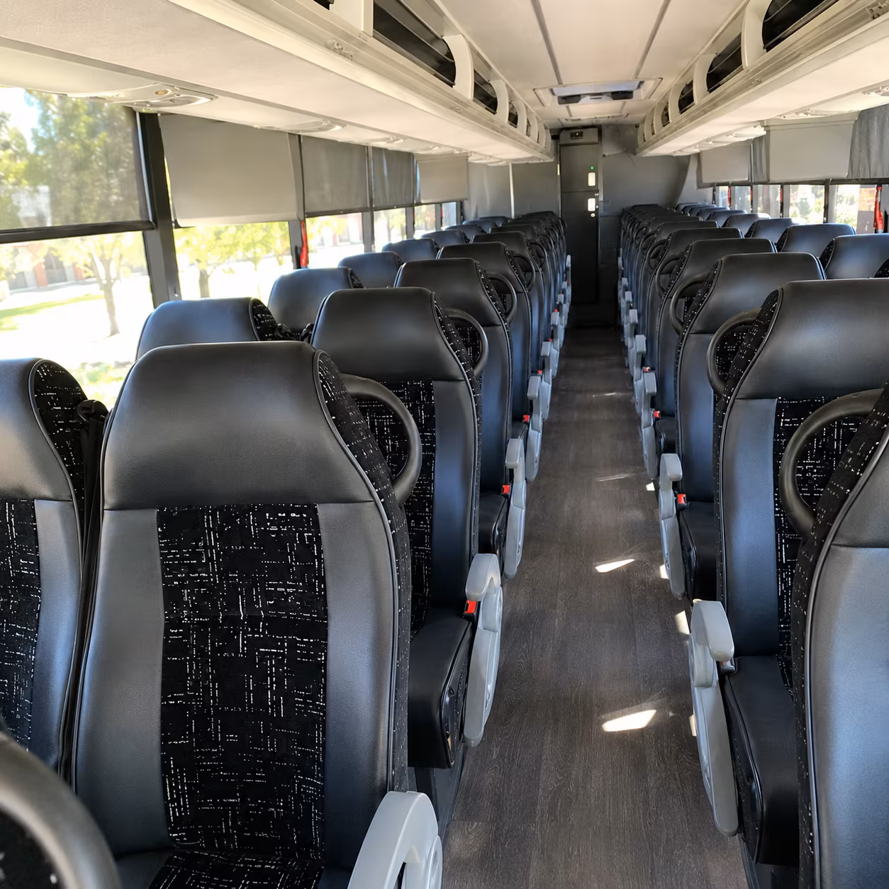 Mesquite School Event Transportation party bus exterior