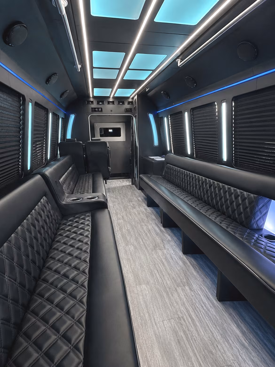 Mesquite Winery Tour & Pub Crawl Transportation party bus interior