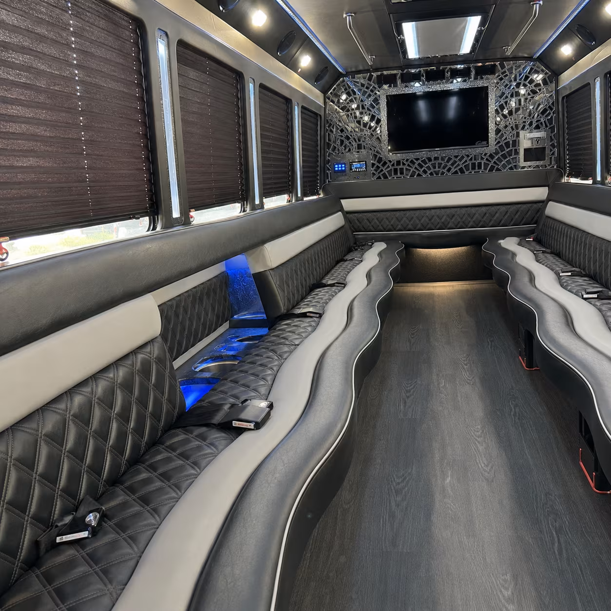Mesquite Winery Tour & Pub Crawl Transportation party bus exterior